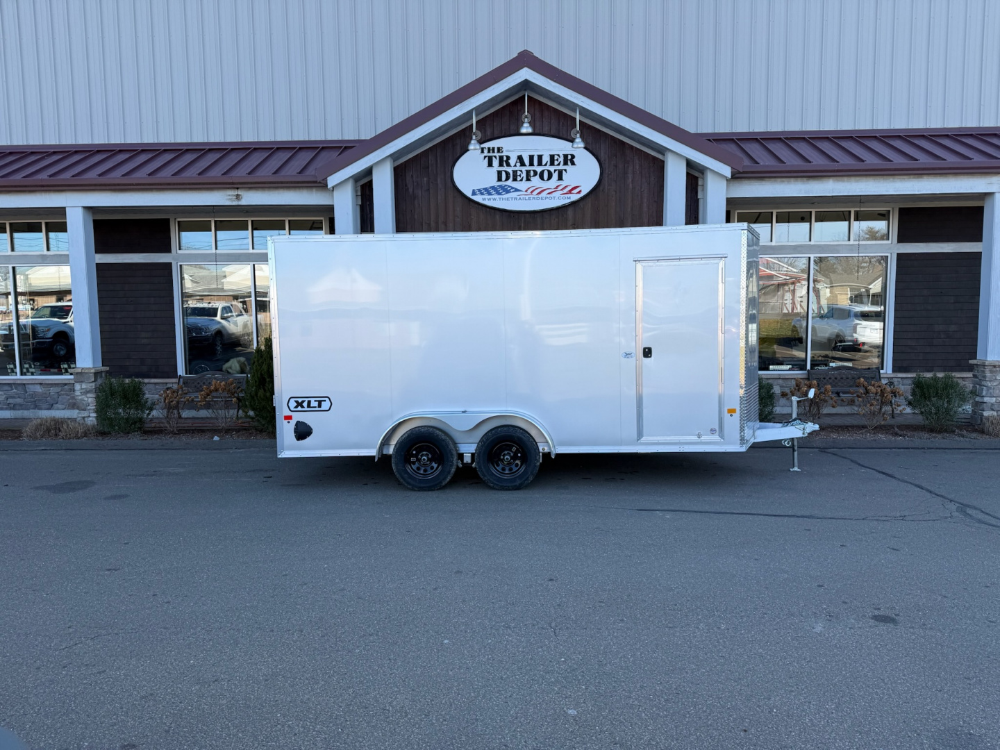 New EZ Hauler 7' x 16' Enclosed Pro Series Cargo Trailer 7K