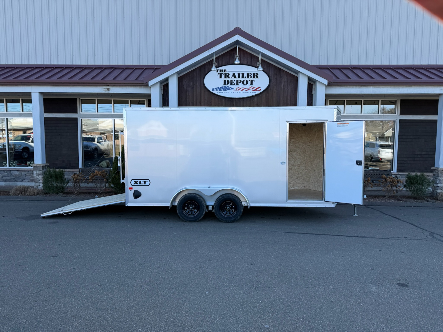 New EZ Hauler 7' x 16' Enclosed Pro Series Cargo Trailer 7K