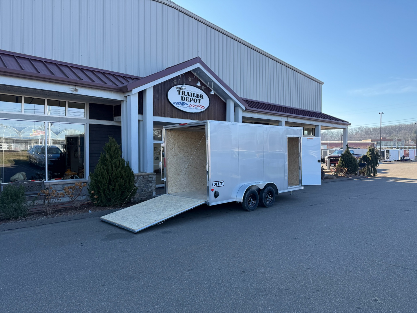 New EZ Hauler 7' x 16' Enclosed Pro Series Cargo Trailer 7K