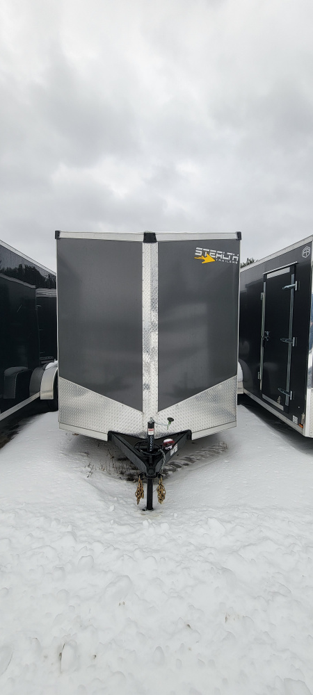 New 2025 Stealth Trailers 7X12 CHARCOAL7'TALL 3.5K Cargo / Enclosed Trailer