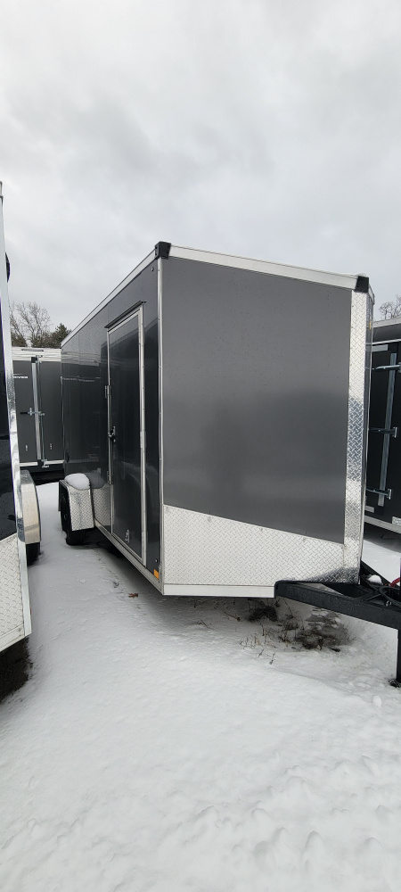 New 2025 Stealth Trailers 7X12 CHARCOAL7'TALL 3.5K Cargo / Enclosed Trailer