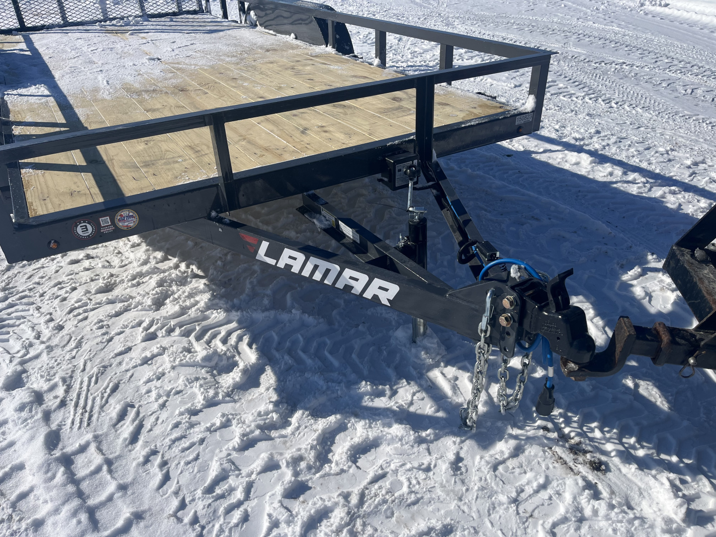 New 2026 Lamar Trailers 83x16 Utility Trailer 7K