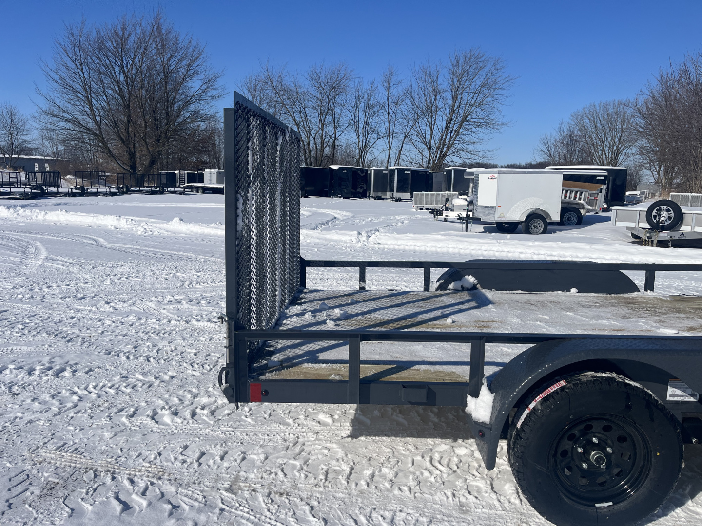 New 2026 Lamar Trailers 83x16 Utility Trailer 7K