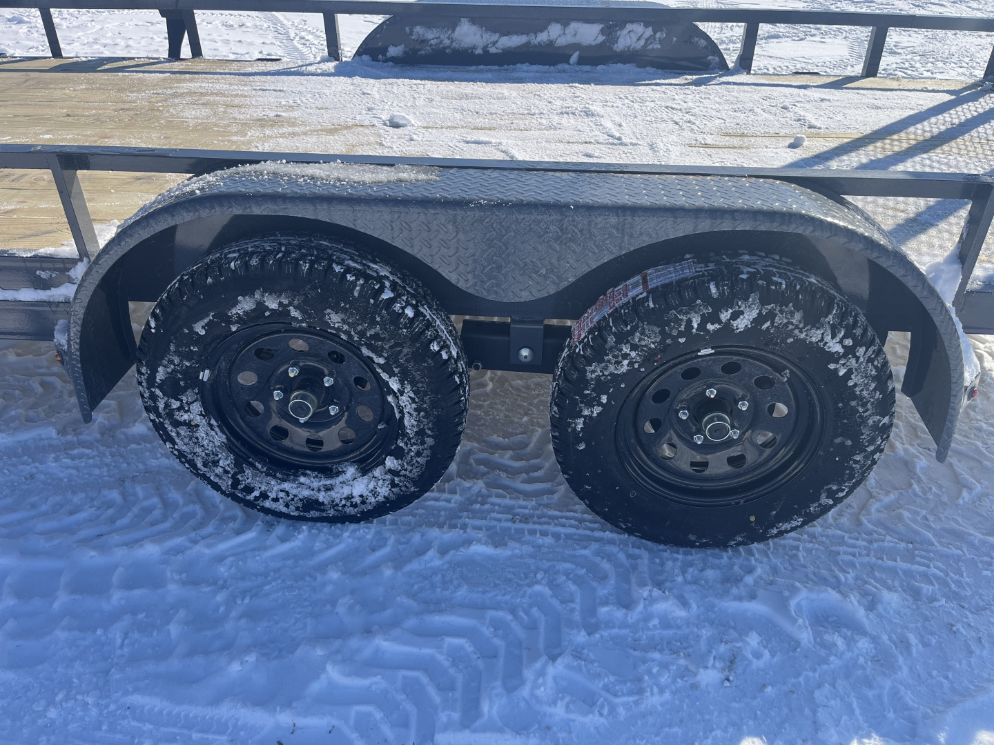 New 2026 Lamar Trailers 83x16 Utility Trailer 7K