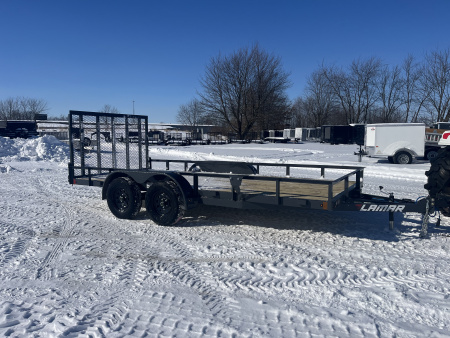 New 2026 Lamar Trailers 83x16 Utility Trailer 7K