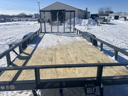 New 2026 Lamar Trailers 83x16 Utility Trailer 7K