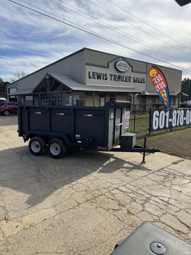 New 2023 Port City Trailers 6X12X42 10K DUMP Dump Trailer