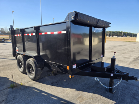 New 2026 Homesteader Trailer 7X12HX 44  SIDES Dump Trailer