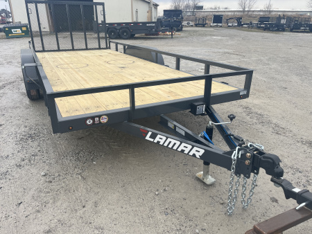 New 2026 Lamar Trailers 83x18 Utility Trailer 7K GVWR