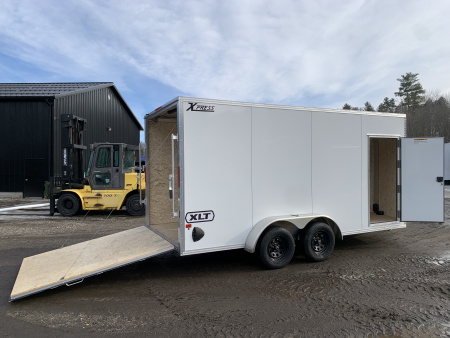 New 2026 High Country 7x16 + 18" V-Nose/ XLT Aluminum trailer / 7'interior -7000GVW