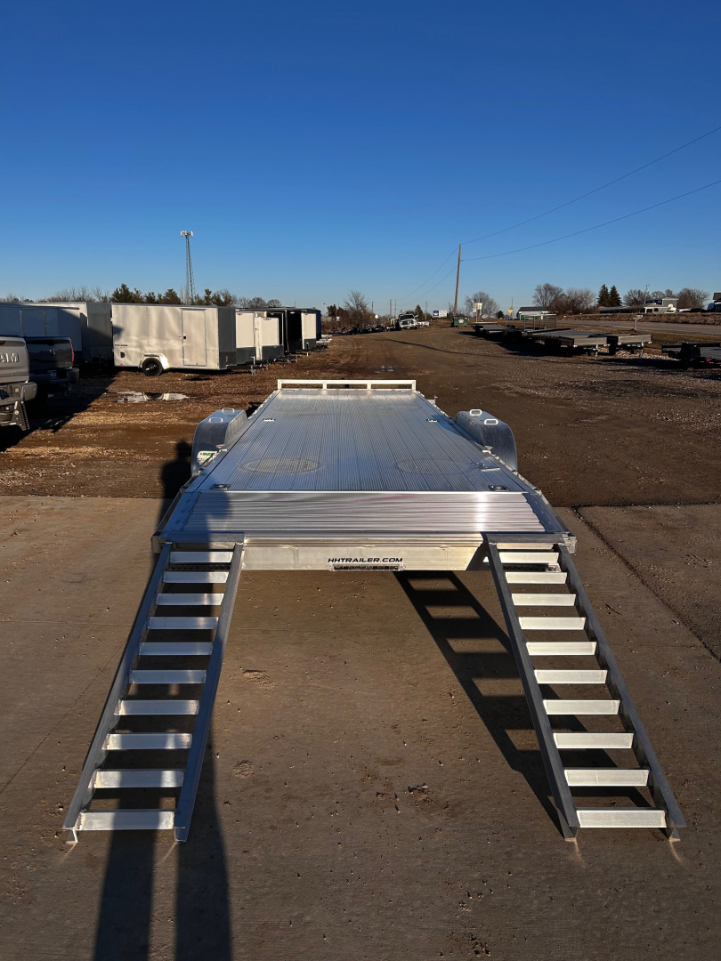 New 2026 H&H Trailers 82X24 9.9K GVWR ALUMINUM Car / Racing Trailer