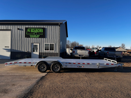 New 2026 H&H Trailers 82X24 9.9K GVWR ALUMINUM Car / Racing Trailer