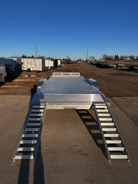 New 2026 H&H Trailers 82X24 9.9K GVWR ALUMINUM Car / Racing Trailer