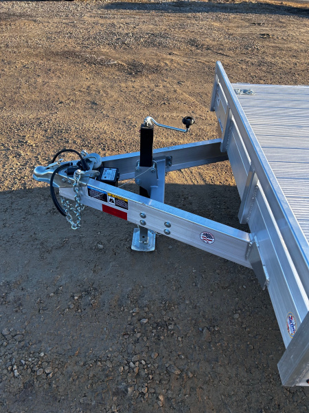 New 2026 H&H Trailers 82X24 9.9K GVWR ALUMINUM Car / Racing Trailer