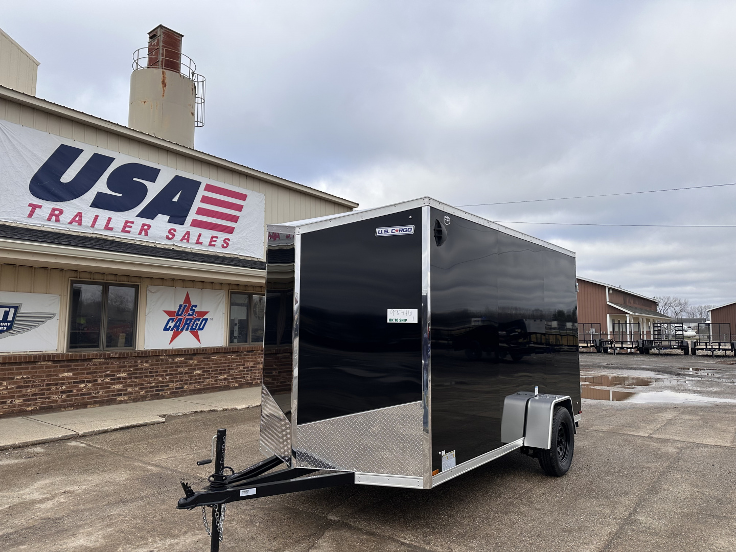 New 2026 US Cargo 6x12 Scout 3k V-Nose Cargo / Enclosed Trailer