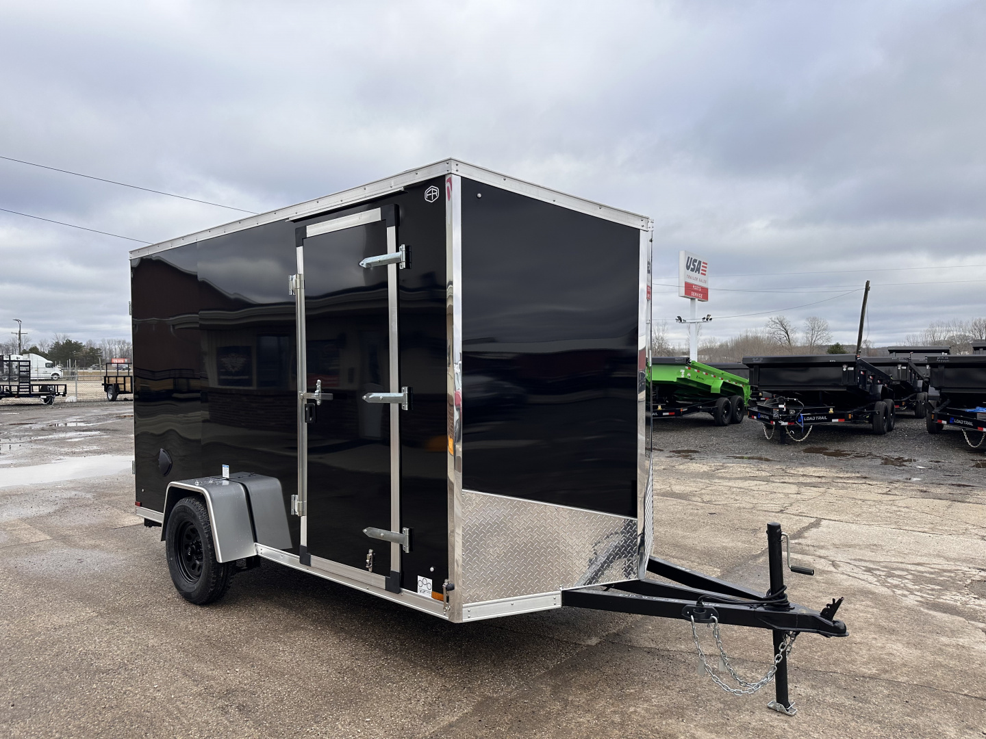New 2026 US Cargo 6x12 Scout 3k V-Nose Cargo / Enclosed Trailer