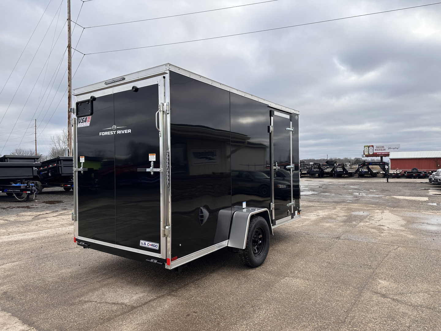New 2026 US Cargo 6x12 Scout 3k V-Nose Cargo / Enclosed Trailer