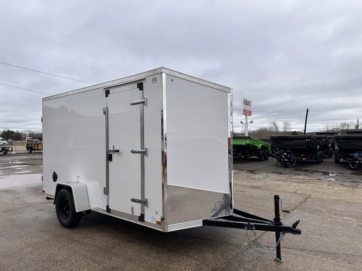 New 2026 US Cargo 6x12 Scout 3k V-Nose Cargo / Enclosed Trailer