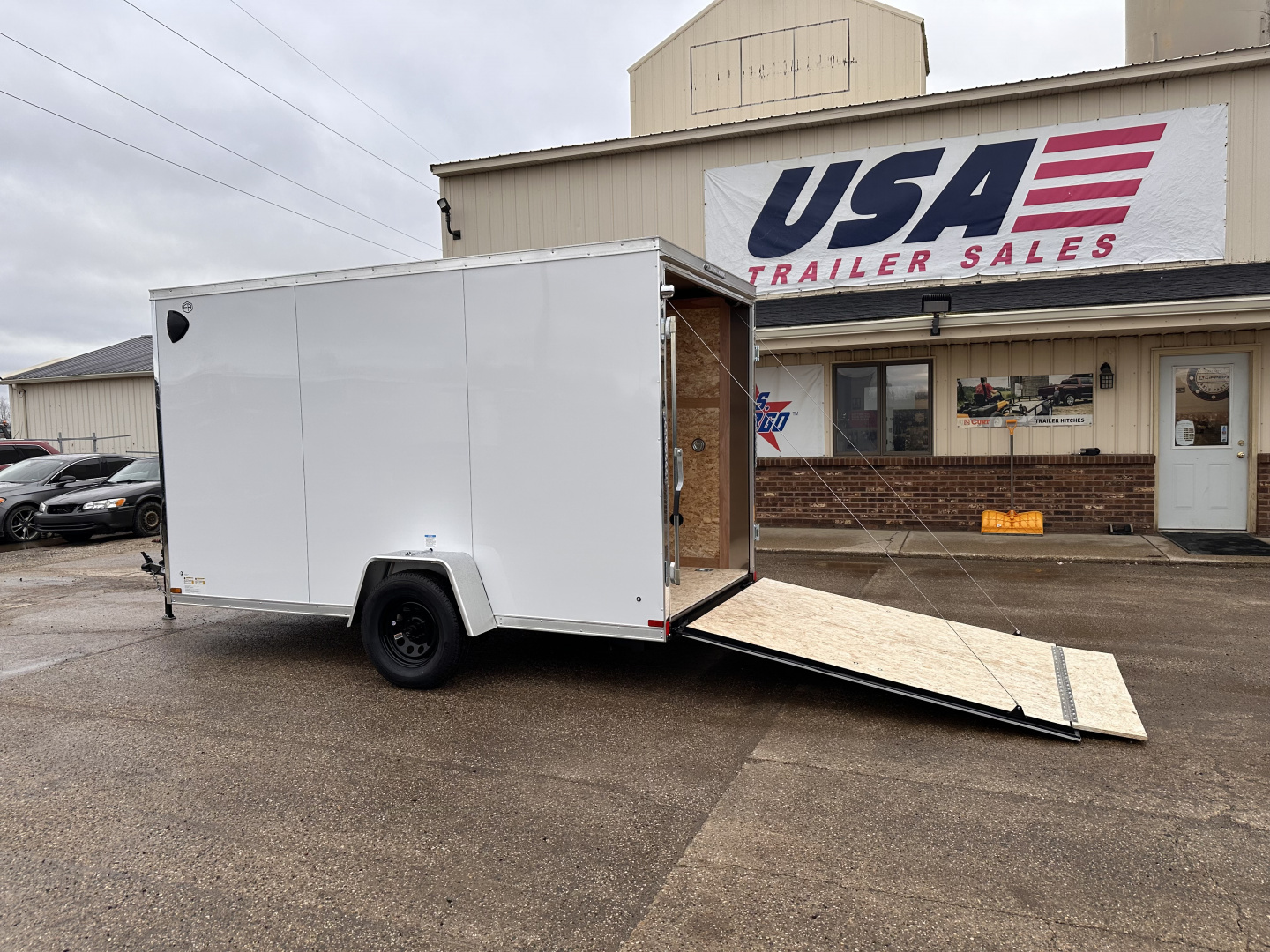 New 2026 US Cargo 6x12 Scout 3k V-Nose Cargo / Enclosed Trailer