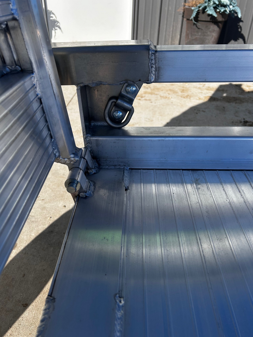 New 2026 H&H Trailers 78"X14' SA Aluminum bi-fold gate Utility Trailer