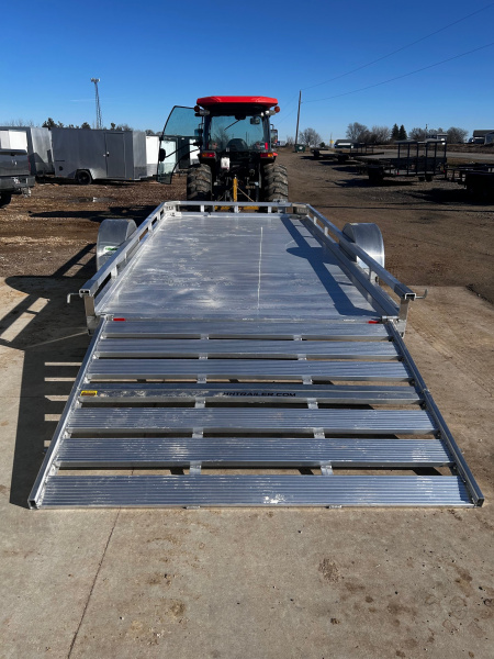 New 2026 H&H Trailers 78"X14' SA Aluminum bi-fold gate Utility Trailer