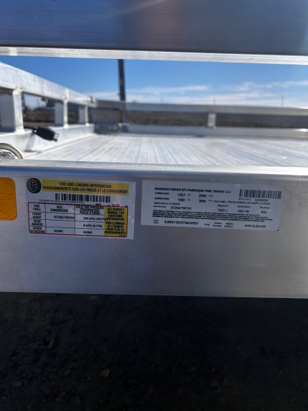 New 2026 H&H Trailers 78"X14' SA Aluminum bi-fold gate Utility Trailer