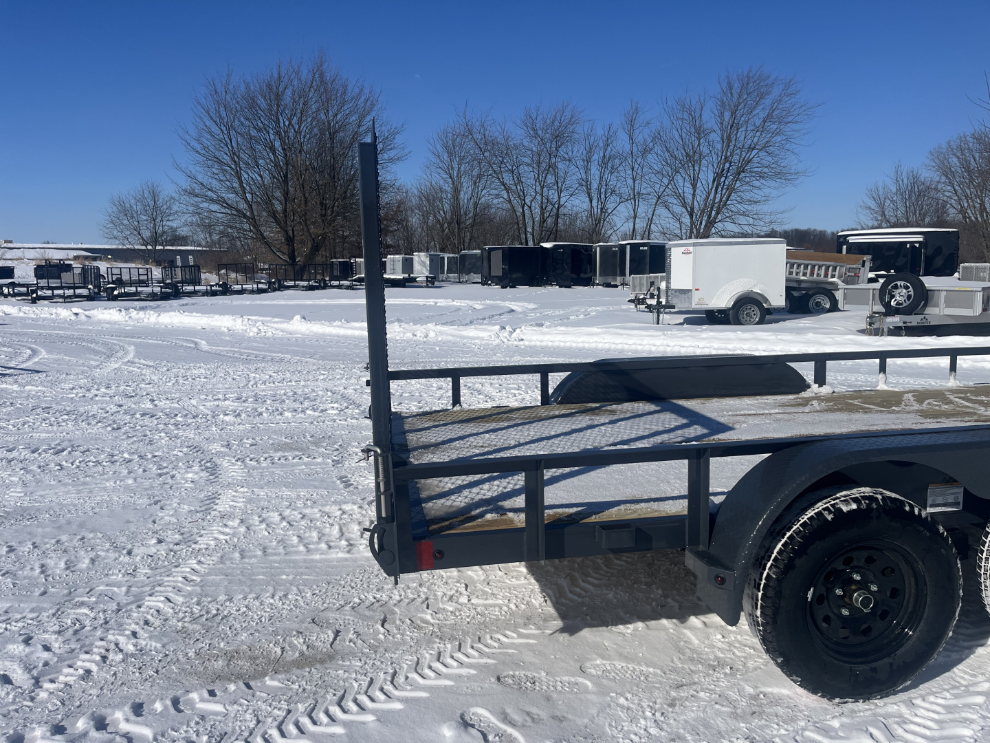 New 2026 Lamar Trailers 83"x14' Utility Trailer