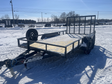New 2026 Lamar Trailers 83"x14' Utility Trailer
