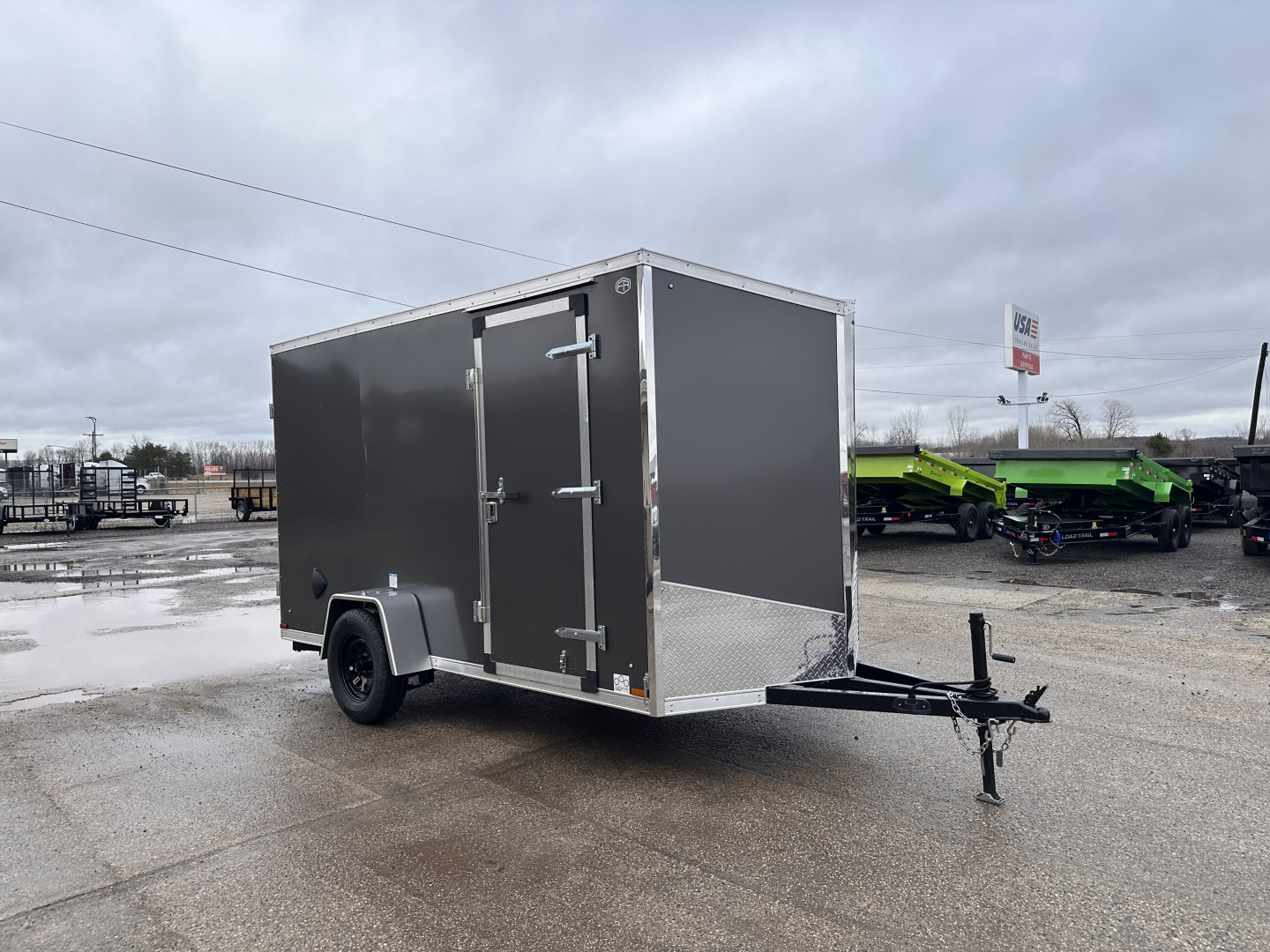 New 2026 US Cargo 6x12 Scout 3k V-Nose Cargo / Enclosed Trailer