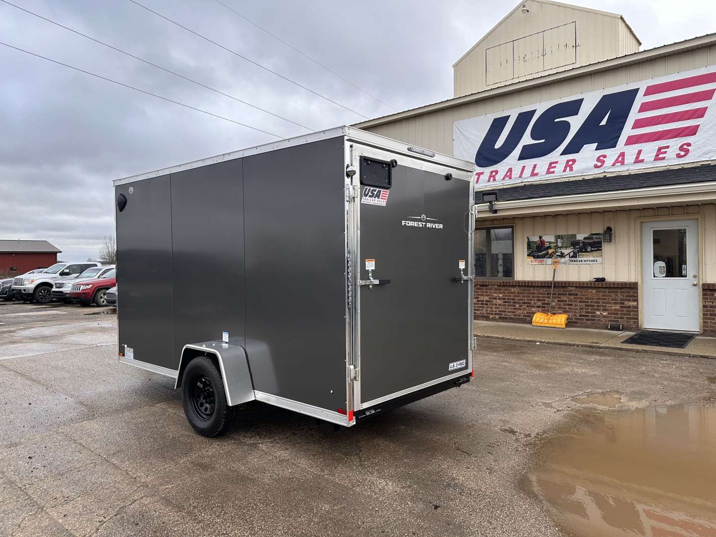 New 2026 US Cargo 6x12 Scout 3k V-Nose Cargo / Enclosed Trailer