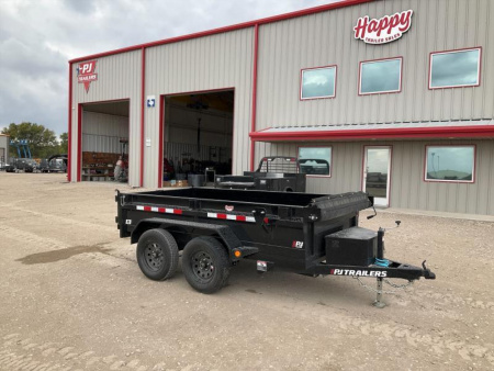 2026 PJ 60"x10' Tandem Axle Utility Dump Trailer w/ 18" Sides – D5