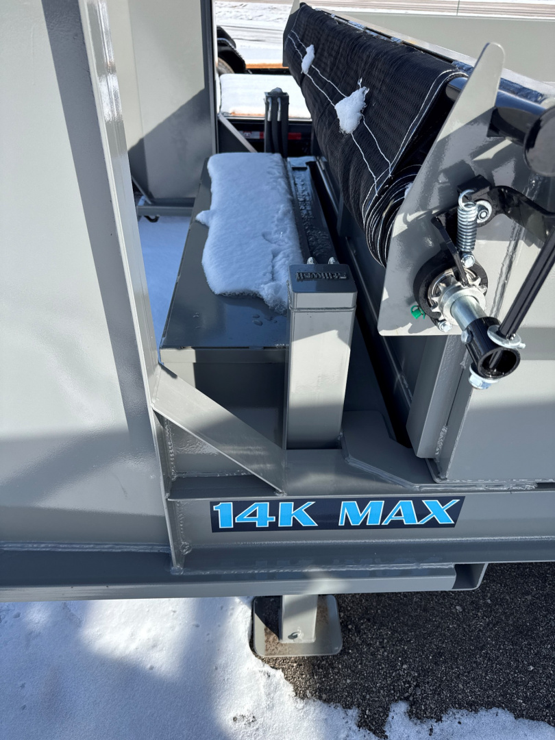 New 2026 Teton Trailer 14k GN Dump