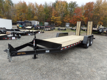 New 18 ft. Equipment Trailer can Haul 11,000 lbs. Payload, 14,000 lb. GVWR