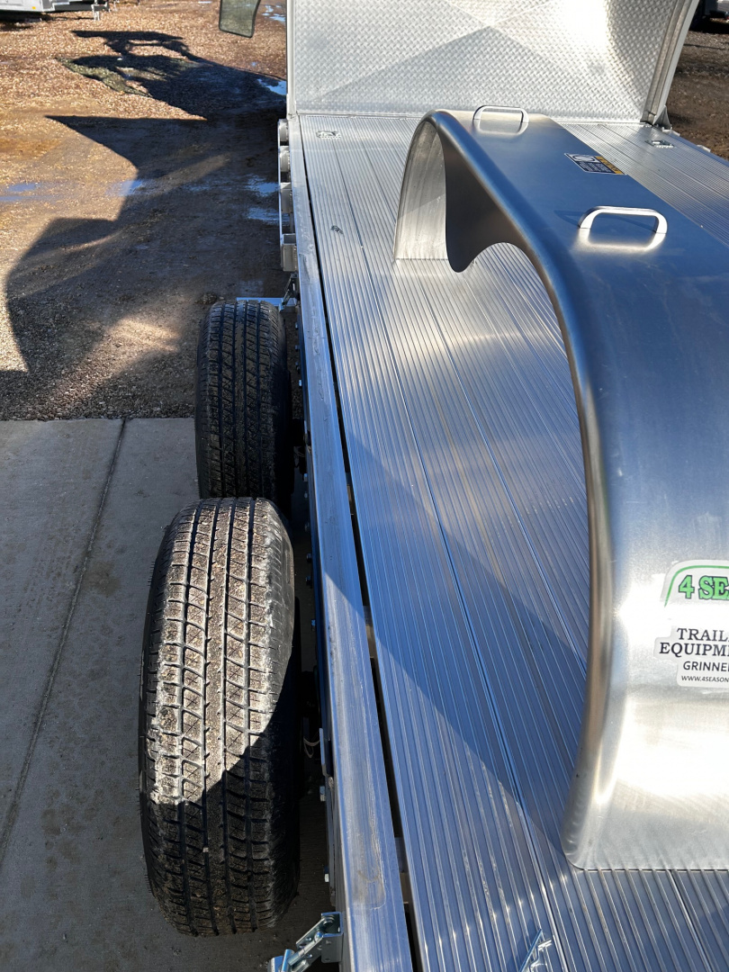 New 2026 H&H Trailers 82"X20' EXA ALUMINUM SPEEDLOADER POWER TILT/ ROCK GUARD Car / Racing Trailer