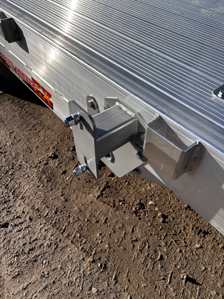 New 2026 H&H Trailers 82"X20' EXA ALUMINUM SPEEDLOADER POWER TILT/ ROCK GUARD Car / Racing Trailer