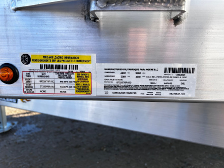 New 2026 H&H Trailers 82"X20' EXA ALUMINUM SPEEDLOADER POWER TILT/ ROCK GUARD Car / Racing Trailer