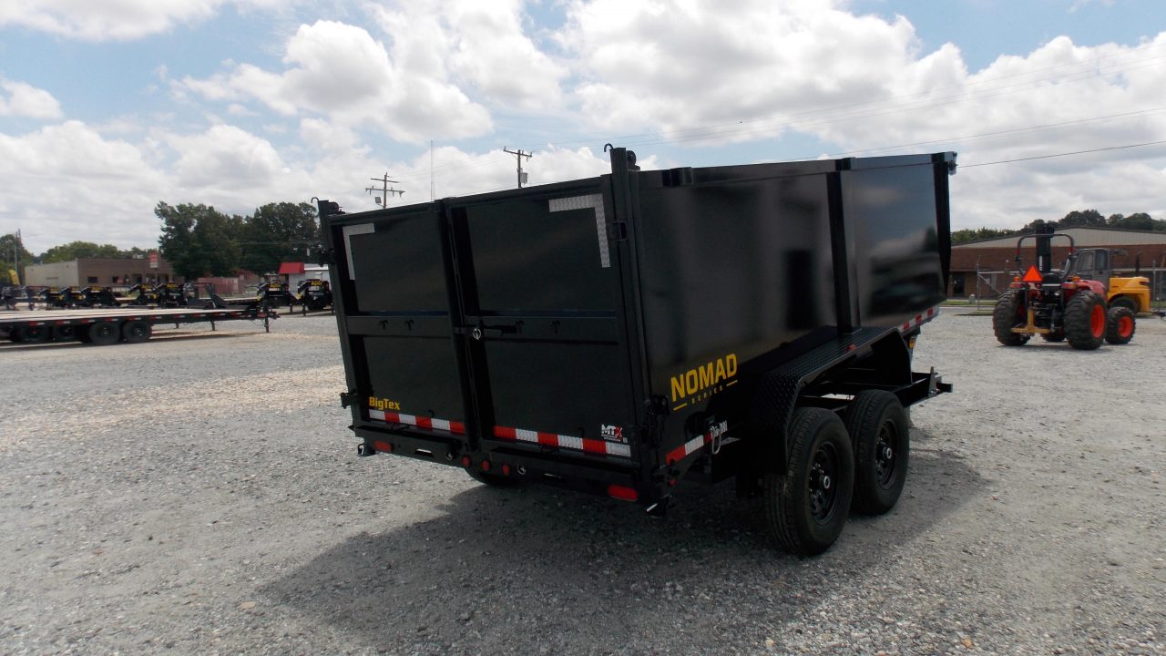 New 2026 Big Tex 7x14 14LX 14K Dump w/ Slide-In Ramps & 4' Sides
