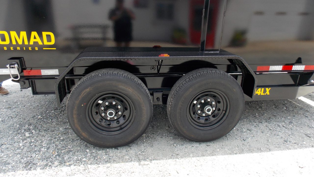 New 2026 Big Tex 7x14 14LX 14K Dump w/ Slide-In Ramps & 4' Sides