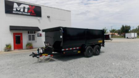 New 2026 Big Tex 7x14 14LX 14K Dump w/ Slide-In Ramps & 4' Sides