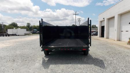 New 2026 Big Tex 7x14 14LX 14K Dump w/ Slide-In Ramps & 4' Sides