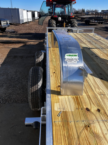 New 2026 H&H Trailers 82"X20' Aluminum Speed loader power tilt 7k gvwr Car / Racing Trailer