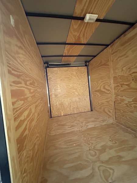 New 2026 Family Trailer 6x12 Tandem Axle Cargo / Enclosed Trailer- Screwless Exterior- Blackout Pkg- Rear Spoiler