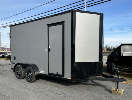 New 2026 Cargo Express 7X14 Black Out Trim Cargo / Enclosed Trailer