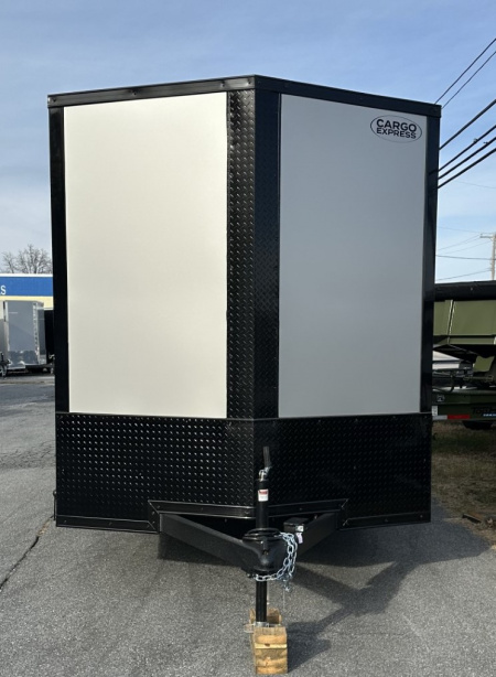 New 2026 Cargo Express 7X14 Black Out Trim Cargo / Enclosed Trailer
