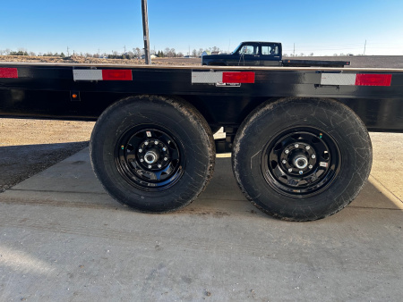 New 2026 H&H Trailers 102"X22' 14K DECKOVER BUMPER PULL Equipment Trailer