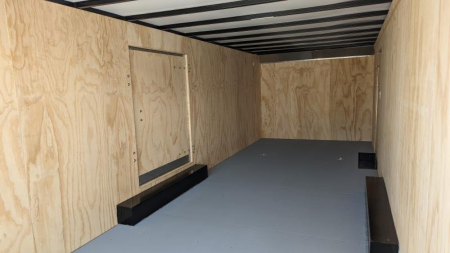 New 2026 Car Mate 8.5x24 HD Custom Car Hauler w/ Ramp Door & Get Out Door!