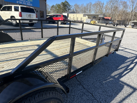 New 2026 6.5X14 CUSTOM RAIL SINGLE AXLE UTILITY TRAILER