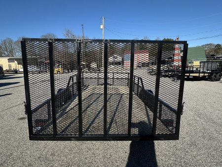 New 2026 6.5X14 CUSTOM RAIL SINGLE AXLE UTILITY TRAILER