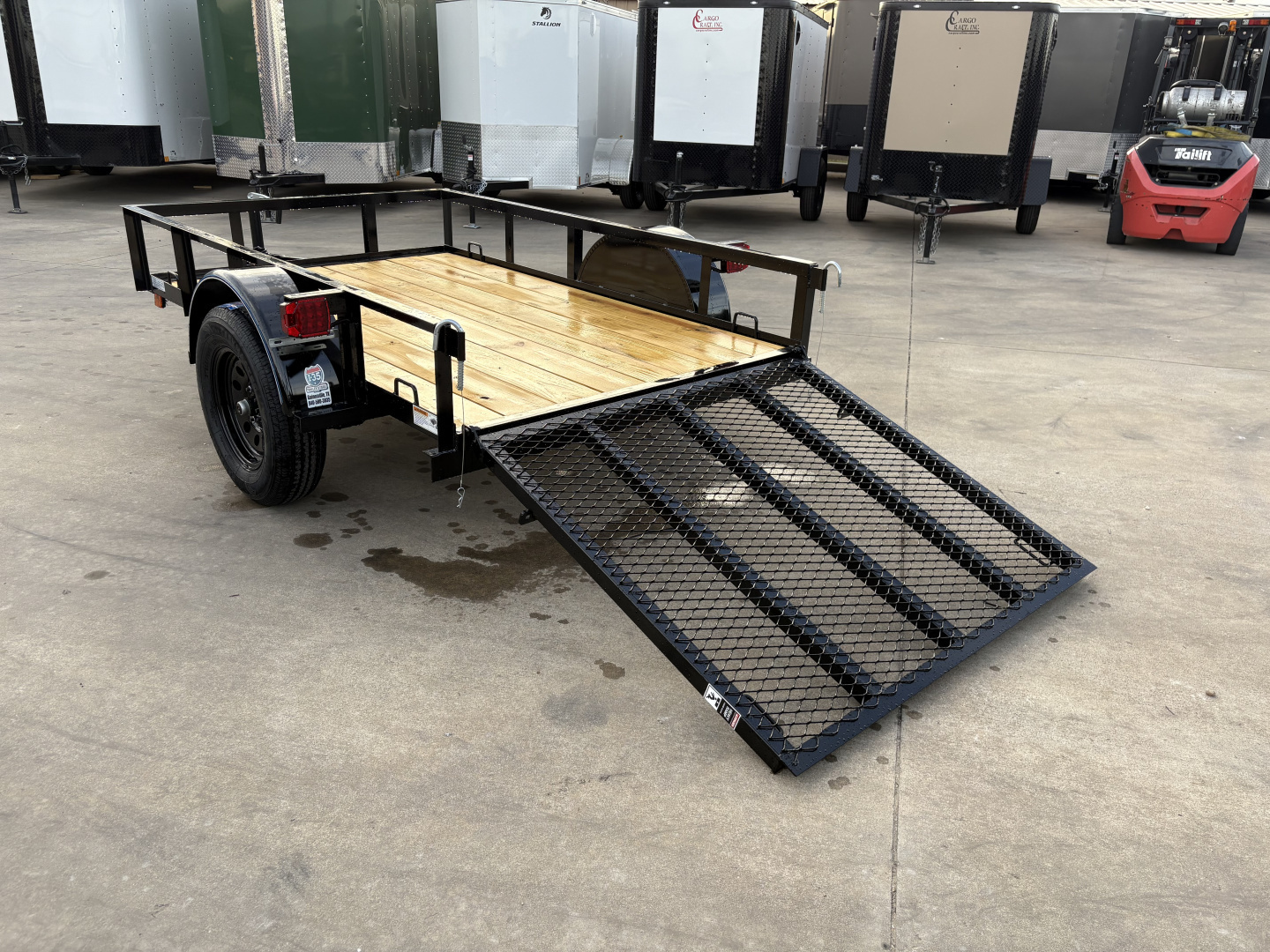 New 2026 Top Hat Trailers DJX 8X60 Utility Trailer