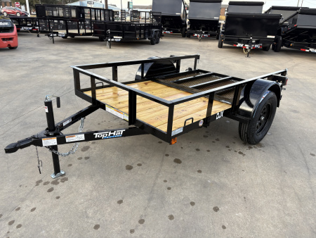 New 2026 Top Hat Trailers DJX 8X60 Utility Trailer